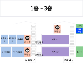 1층부터 4층까지 연구소 시설